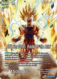 Son Gohan // SS2 Son Gohan, Pushed to the Brink - Supreme Rivalry - Dragon Ball Super: Masters card
