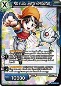 Pan & Giru, Energy Fortification - Supreme Rivalry - Dragon Ball Super: Masters card