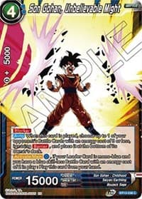 Son Gohan, Unbelievable Might - Supreme Rivalry - Dragon Ball Super: Masters card