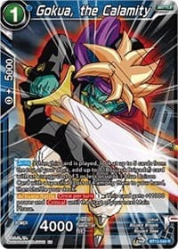Gokua, the Calamity - Supreme Rivalry - Dragon Ball Super: Masters card