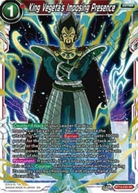King Vegeta's Imposing Presence - Supreme Rivalry - Dragon Ball Super: Masters card