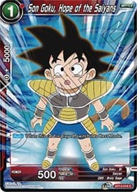 Son Goku, Hope of the Saiyans - Supreme Rivalry - Dragon Ball Super: Masters card