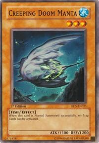 Creeping Doom Manta - Rise of Destiny - YuGiOh card