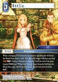 Ovelia - Opus XIII: Crystal Radiance - Final Fantasy TCG card