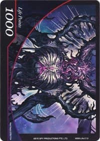 Life Point - Life-019 - Nyarlathotep, Bringer of War - The Magic Stone War - Zero - Force of Will card