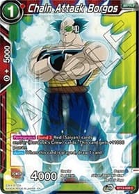 Chain Attack Borgos - Supreme Rivalry - Dragon Ball Super: Masters card