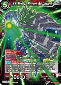 SS Broly, Brawn Amplified - Supreme Rivalry - Dragon Ball Super: Masters card