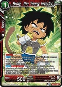 Broly, the Young Invader - Supreme Rivalry - Dragon Ball Super: Masters card