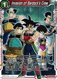 Invasion of Bardock's Crew - Supreme Rivalry - Dragon Ball Super: Masters card