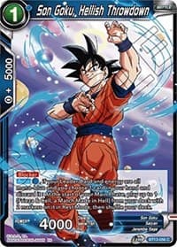 Son Goku, Hellish Throwdown - Supreme Rivalry - Dragon Ball Super: Masters card
