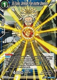 SS Trunks, Defender From Another Dimension - Supreme Rivalry - Dragon Ball Super: Masters card
