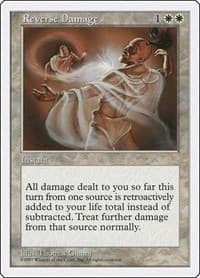 Reverse Damage - Fifth Edition - Magic: The Gathering card