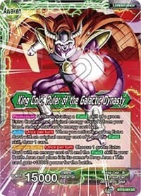 King Cold // King Cold, Ruler of the Galactic Dynasty - Supreme Rivalry - Dragon Ball Super: Masters card