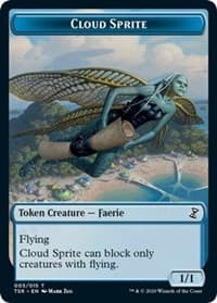 Cloud Sprite Token - Time Spiral: Remastered - Magic: The Gathering card