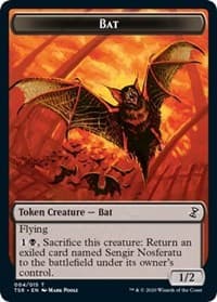 Bat Token - Time Spiral: Remastered - Magic: The Gathering card