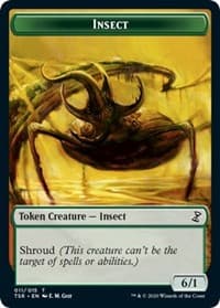 Insect Token - Time Spiral: Remastered - Magic: The Gathering card