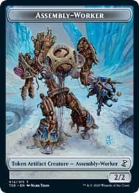 Assembly-Worker Token - Time Spiral: Remastered - Magic: The Gathering card