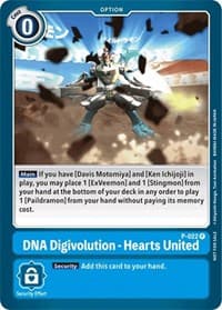DNA Digivolution - Hearts United (Special Release Memorial Pack) - Digimon Promotion Cards - Digimon Card Game card