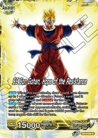 Son Gohan // SS Son Gohan, Hope of the Resistance - Supreme Rivalry - Dragon Ball Super: Masters card