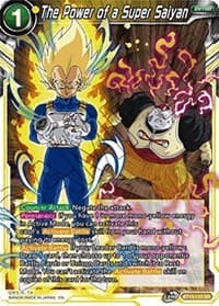 The Power of a Super Saiyan - Supreme Rivalry - Dragon Ball Super: Masters card