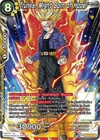 Trunks, Might Born of Hope - Supreme Rivalry - Dragon Ball Super: Masters card