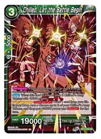 Chilled, Let the Battle Begin - Supreme Rivalry - Dragon Ball Super: Masters card