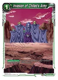 Invasion of Chilled's Army - Supreme Rivalry - Dragon Ball Super: Masters card