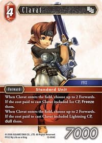Clavat - 13-004C - Opus XIII: Crystal Radiance - Final Fantasy TCG card