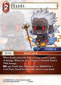 Xande - Opus XIII: Crystal Radiance - Final Fantasy TCG card