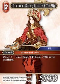 Onion Knight (FFT) - 13-010C - Opus XIII: Crystal Radiance - Final Fantasy TCG card