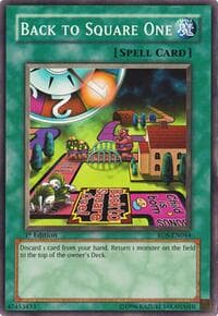 Back to Square One - Rise of Destiny - YuGiOh card