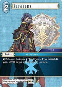 Kurasame - Opus XIII: Crystal Radiance - Final Fantasy TCG card