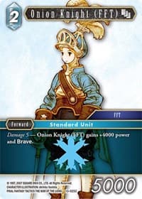 Onion Knight (FFT) - 13-025C - Opus XIII: Crystal Radiance - Final Fantasy TCG card