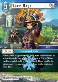 Time Mage - Opus XIII: Crystal Radiance - Final Fantasy TCG card
