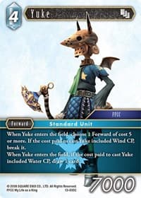 Yuke - 13-030C - Opus XIII: Crystal Radiance - Final Fantasy TCG card