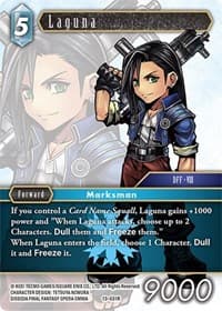 Laguna - Opus XIII: Crystal Radiance - Final Fantasy TCG card