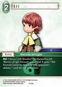 Arc - Opus XIII: Crystal Radiance - Final Fantasy TCG card