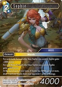 Sophie - Opus XIII: Crystal Radiance - Final Fantasy TCG card