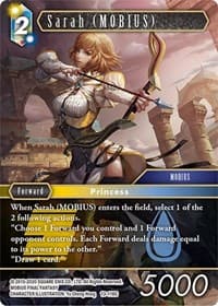 Sarah (MOBIUS) - Opus XIII: Crystal Radiance - Final Fantasy TCG card