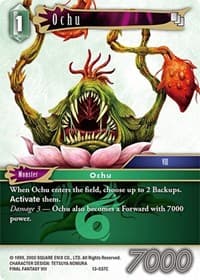 Ochu - Opus XIII: Crystal Radiance - Final Fantasy TCG card