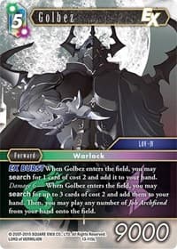 Golbez EX - Opus XIII: Crystal Radiance - Final Fantasy TCG card