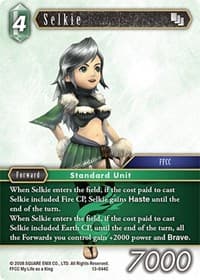 Selkie - Opus XIII: Crystal Radiance - Final Fantasy TCG card