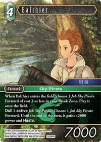 Balthier - Opus XIII: Crystal Radiance - Final Fantasy TCG card