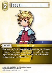Ingus - Opus XIII: Crystal Radiance - Final Fantasy TCG card