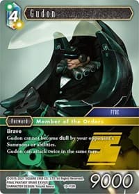 Gudon - Opus XIII: Crystal Radiance - Final Fantasy TCG card