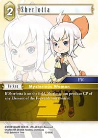 Sherlotta - Opus XIII: Crystal Radiance - Final Fantasy TCG card