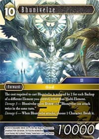 Bhunivelze - Opus XIII: Crystal Radiance - Final Fantasy TCG card