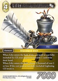 Lilty - Opus XIII: Crystal Radiance - Final Fantasy TCG card
