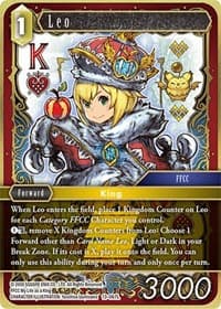 Leo - Opus XIII: Crystal Radiance - Final Fantasy TCG card