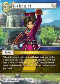 Alchemist - Opus XIII: Crystal Radiance - Final Fantasy TCG card